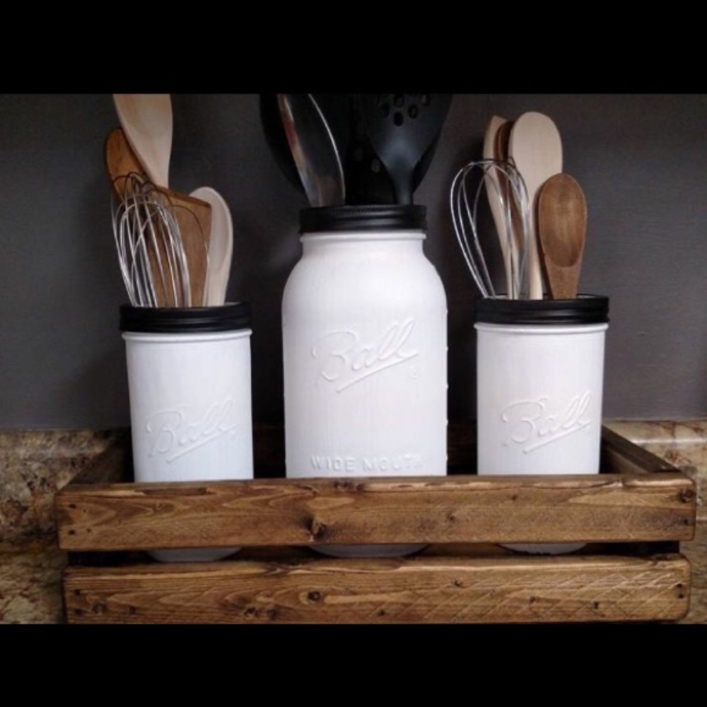 Mason Jar Kitchen Set